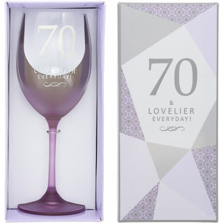 70 Gift Boxed 19 oz Crystal Wine Glass