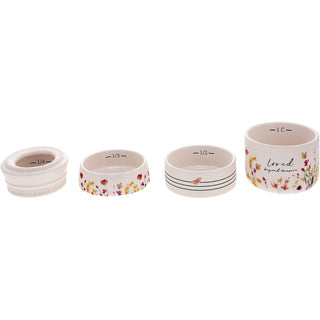 Loved 6" x 3.25" Stackable Measuring Cups