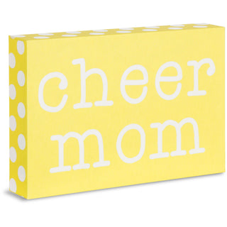 Cheer Mom 4" x 6" Plaque