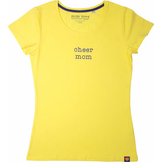 Cheer Mom Yellow T-Shirt