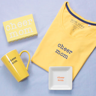 Cheer Mom Yellow T-Shirt