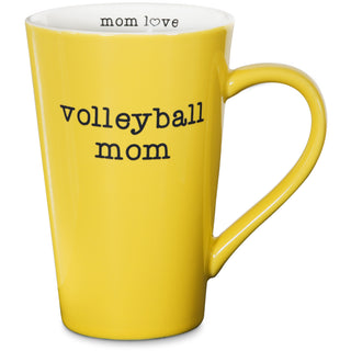 Volleyball Mom 18 oz Latte Cup