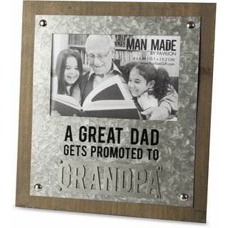 Grandpa 8.25" x 9" Frame
(Holds 4" x 6" Photo)