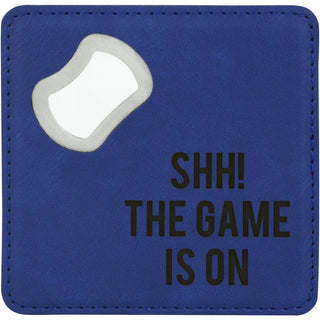 The Game 4" x 4" Bottle Opener Coaster