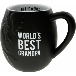 World's Best Grandpa  20 oz Embossed Mug