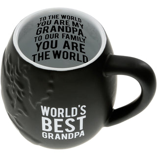 World's Best Grandpa  20 oz Embossed Mug