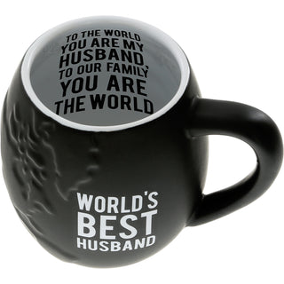 World's Best Husband 20 oz Embossed Mug