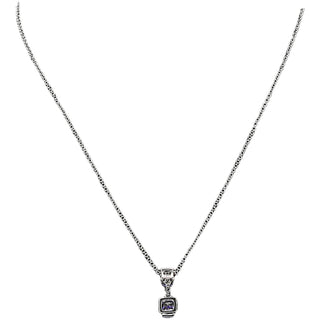 40
Violet Zircon 16.5"-18.5" Celebration Rhodium Plated Necklace