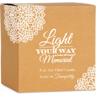 Light 8 oz - 100% Soy Wax Candle
Scent: Tranquility
