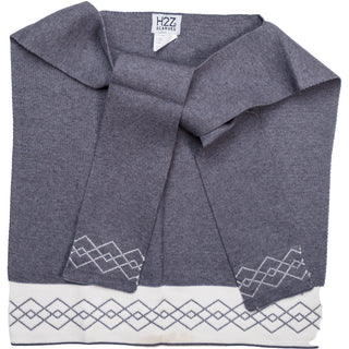 Argyle Mist 17" x 41" Faux Sweater Scarf