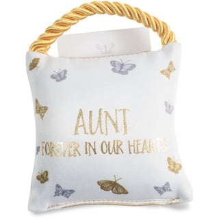 Aunt 4.5" Memorial Pocket Pillow