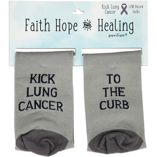 Lung Cancer Unisex Sock