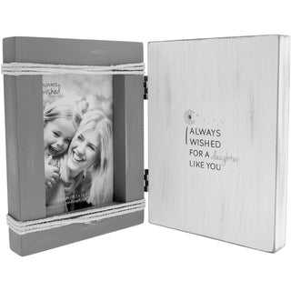 Daughter Like You 5.5" x 7.5" Hinged Sentiment Frame (Holds 4" x 6" Photo)