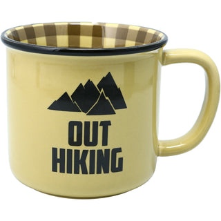 Out Hiking 18 oz Mug