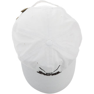 Out Golfing White Adjustable Hat