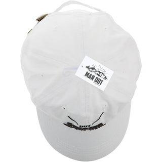 Out Golfing White Adjustable Hat