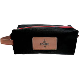Out Fishing Canvas Toiletry Bag