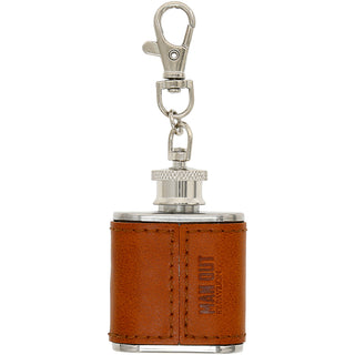 Out Golfing PU Leather & Stainless Steel 1 oz Mini Flask
