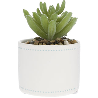Happy 5" Artificial Potted Plant