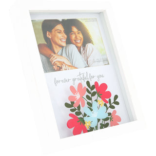 Grateful For You  7.5" x 9.5" Shadow Box Frame
(Holds 6" x 4" Photo)