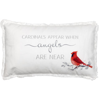 Cardinals Appear 20" x 12" Throw Pillow