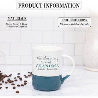 Crazy Grandma 18 oz Mug