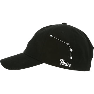 Aries Black Adjustable Hat