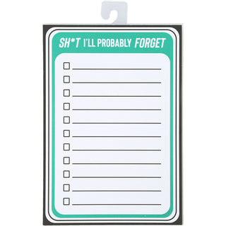 Sh*t I'll Probably Forget 5.75" x 8.25" Magnetic Notepad