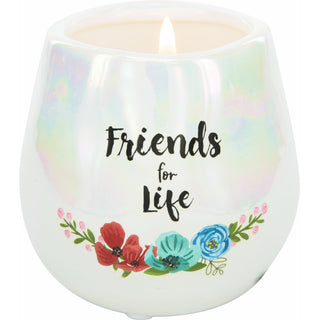 Friends 8 oz - 100% Soy Wax Candle
Scent: Serenity