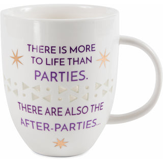 After Parties 24 oz Pierced Porcelain Cup