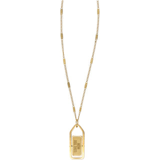 Mom - Mother of Pearl 16.5"-18.5" 14K Gold Plated Necklace