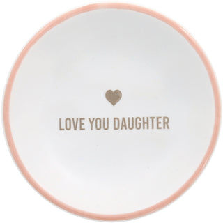 Love You Daughter 2.5" Trinket Dish