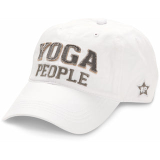 Yoga People White Adjustable Hat
