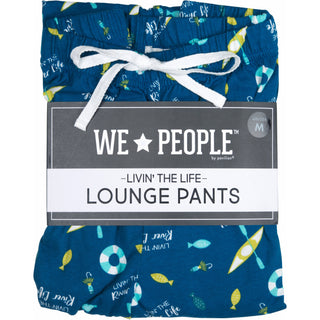 River Life Teal Unisex Lounge Pants