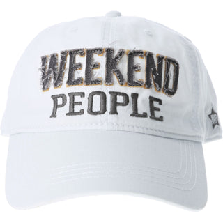 Weekend People White Adjustable Hat