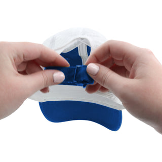 Baseball Life Blue Adjustable Mesh Hat