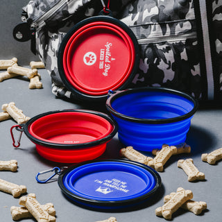Spoiled Dog 7" Collapsible Silicone Pet Bowl