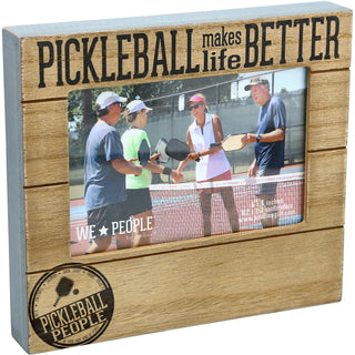 Pickleball People 6.75" x 7.5" Frame (Holds 4" x 6" photo)