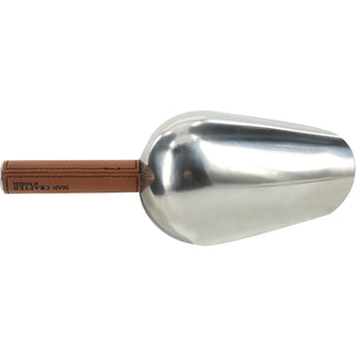 Cold One PU Leather & Stainless Steel Ice Scoop