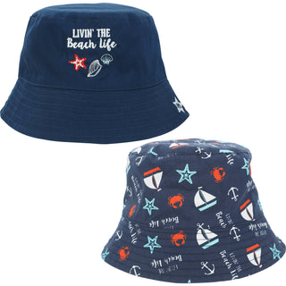 Beach Life Reversible Bucket Hat