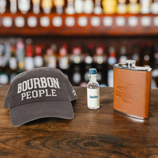 Bourbon People Dark Gray Adjustable Hat