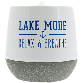 Lake Mode 11 oz - 100% Soy Wax Reveal Candle
Scent: Serenity