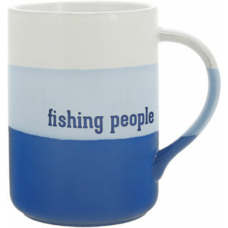 Fishing People 18 oz Mug