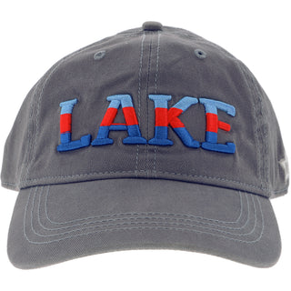 Lake Dark Gray Adjustable Hat