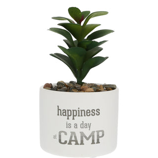 Camp Artificial Potted Plant