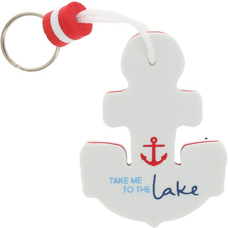 To The Lake Floating Key Chain