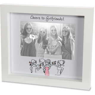 Girlfriends 9" x 8" Frame (Holds 6" x 4" Photo)