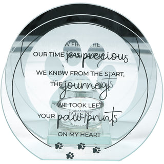 The Journey 6" Mirrored Glass Candle Holder
