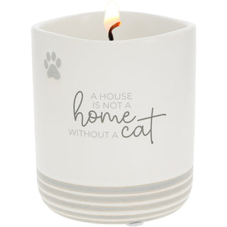 Home - Cat 10 oz - 100% Soy Wax Reveal Candle
Scent: Tranquility
