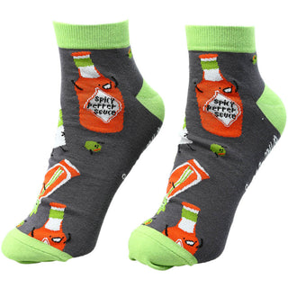 Bloody Mary Cotton Blend Ankle Socks